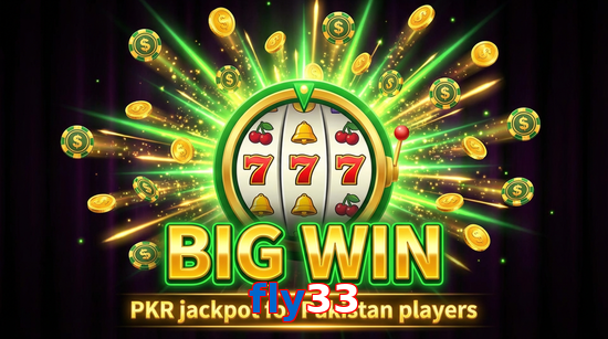 Big win animation on Fly33 slot game